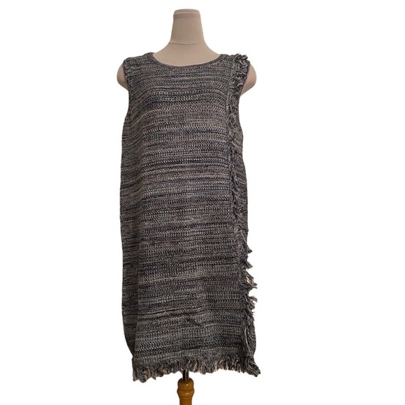 Anthropologie Holding Horses Knit Fringe Sweater Dress - Picture 2 of 10